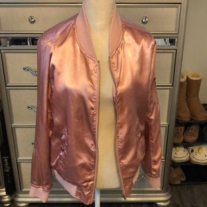 Pink Varsity Jacket